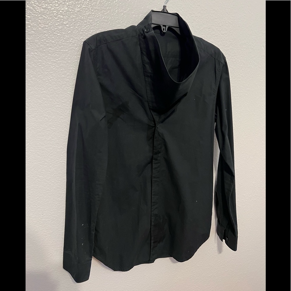 Rick Owen Funnel Shirt, Size 50 European